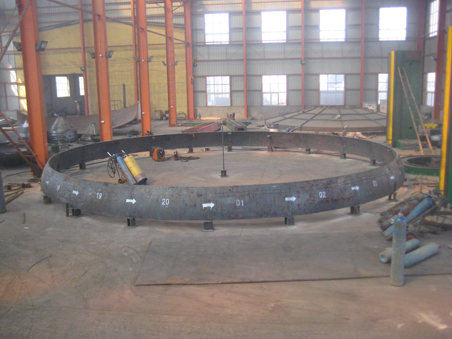 16Mn gravity dust removal transition section φ 13000× 12476× 36